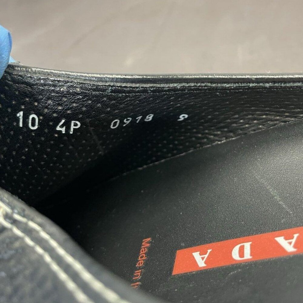 Prada Black Leather Slip-On - Picture 3 of 5
